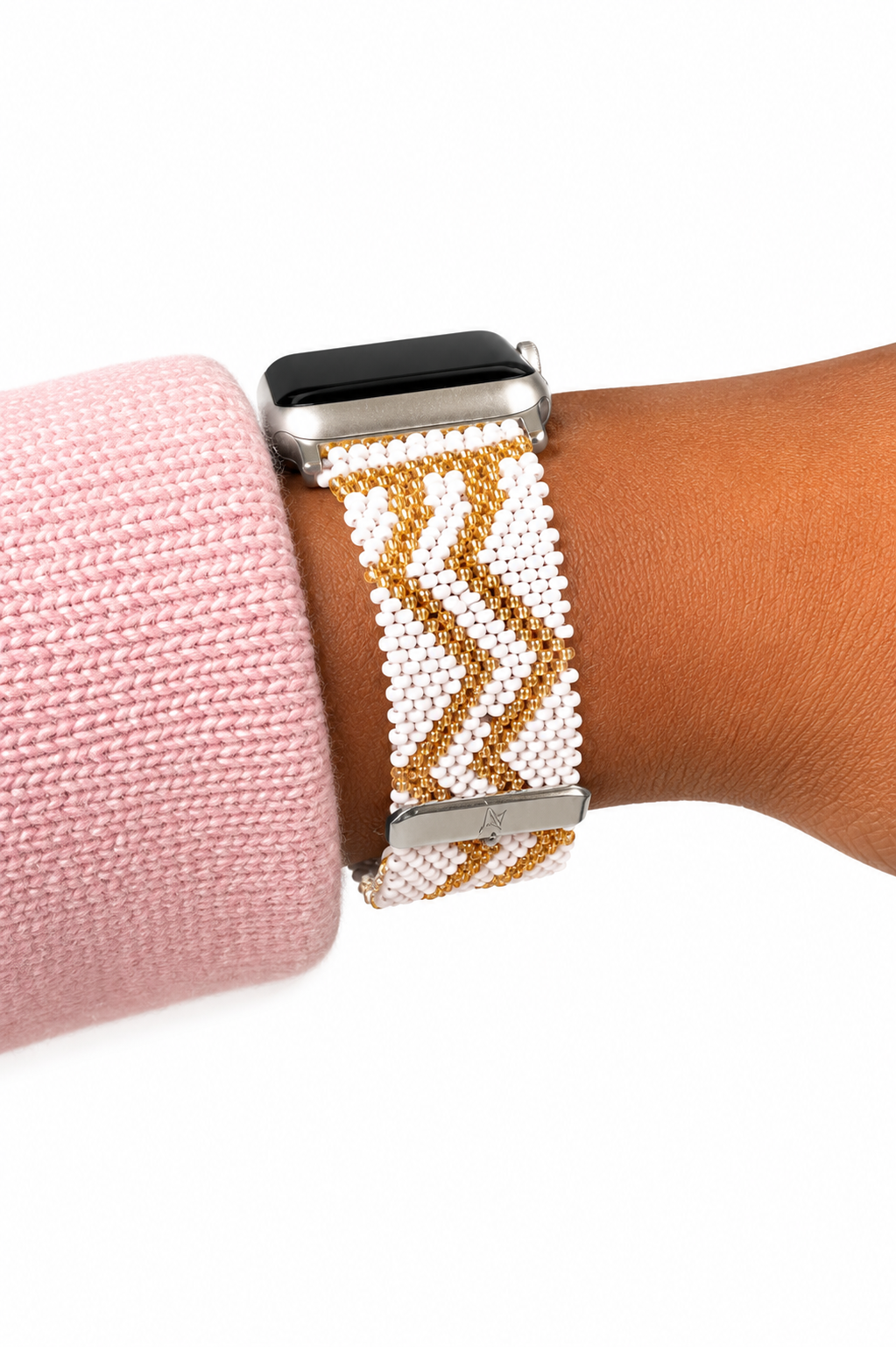 LN Imbewu — Handgefertigtes Perlenarmband für Apple Watch